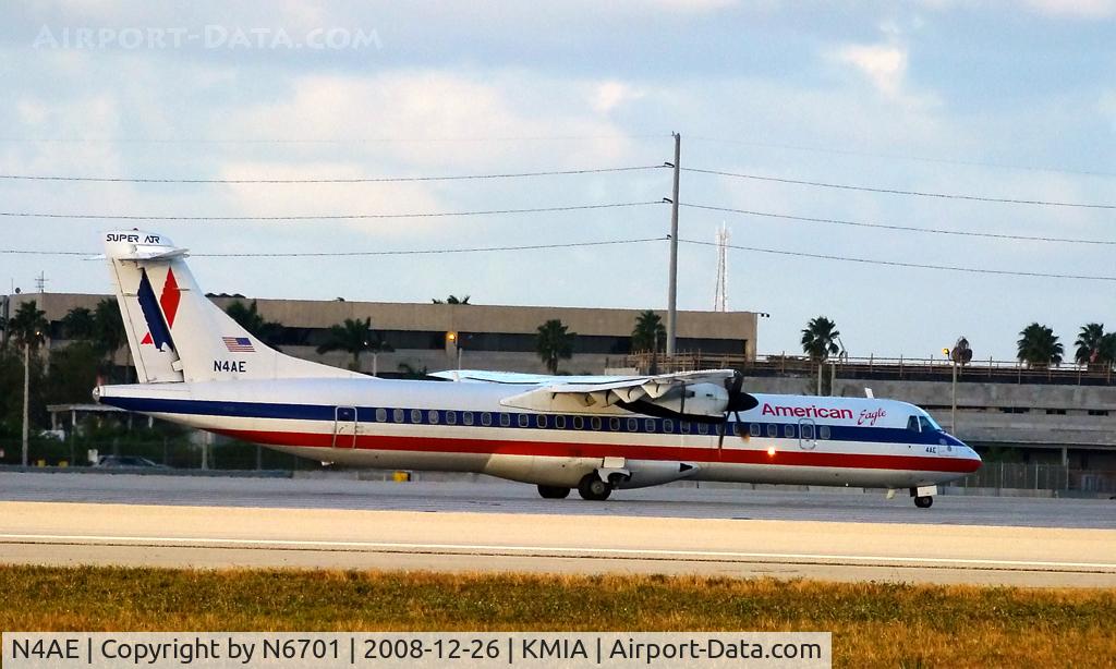N4AE, 1991 ATR 72-212 C/N 244, American Eagle
