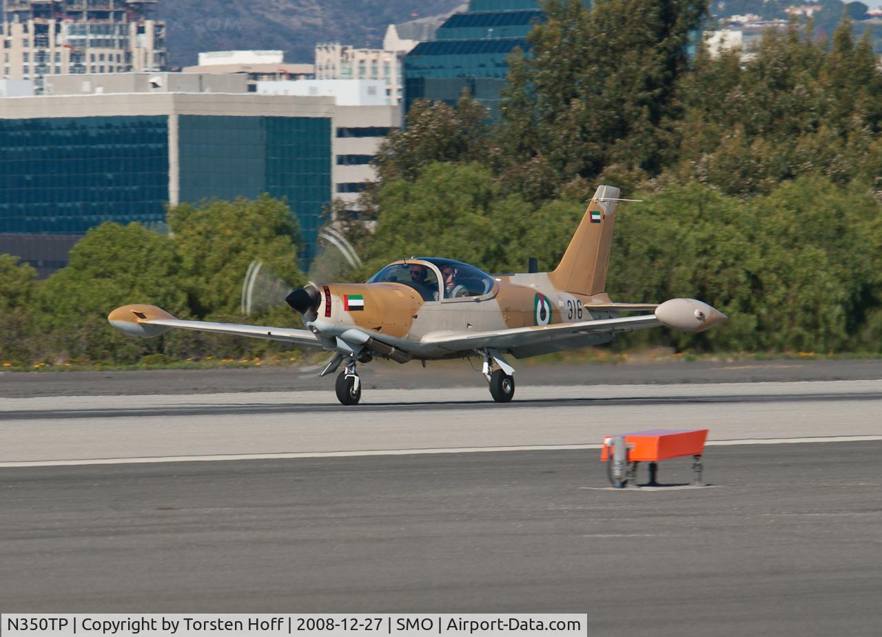 N350TP, 1983 SIAI-Marchetti SF-260TP C/N 011/62-004, N350TP departing from RWY 21