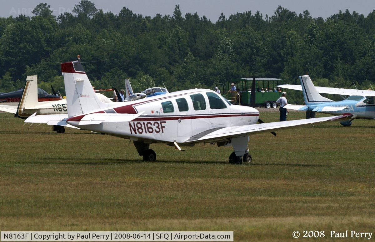 N8163F, 1991 Beech A36 Bonanza 36 C/N E-2590, The sun peeks out, and really sets her colors off