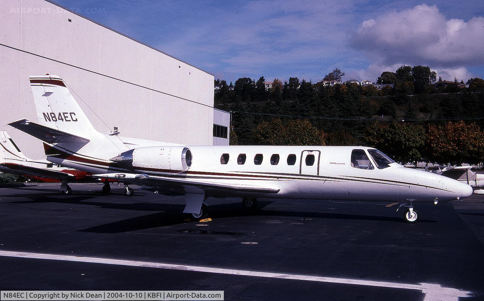N84EC, 1984 Cessna S550 Citation IIS C/N S550-0014, KBFI