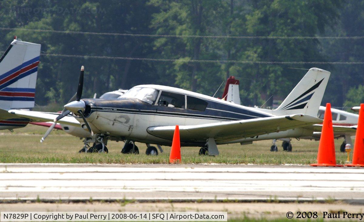 N7829P, 1962 Piper PA-24-250 Comanche C/N 24-3049, Come early for the good parking!