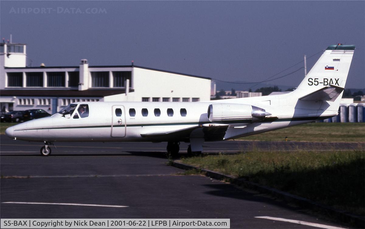 S5-BAX, 1985 Cessna S550 Citation IIS C/N S550-0028, LFPB