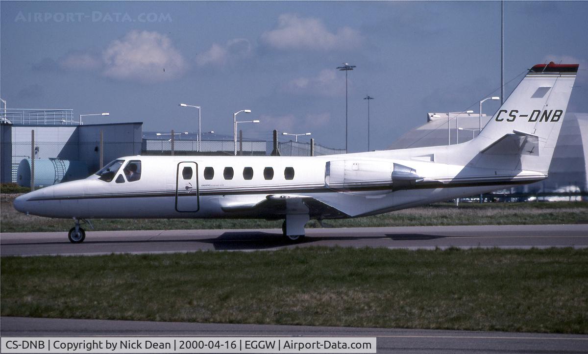 CS-DNB, 1985 Cessna S550 Citation IIS Citation IIS C/N S550-0051, EGGW