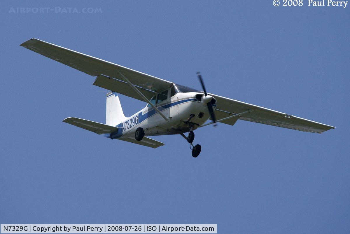 N7329G, 1970 Cessna 172K Skyhawk C/N 17259029, Headed for Runway 5