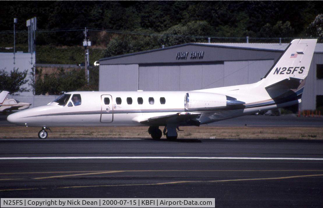 N25FS, 1997 Cessna 550 Citation Bravo C/N 550-0823, KBFI
