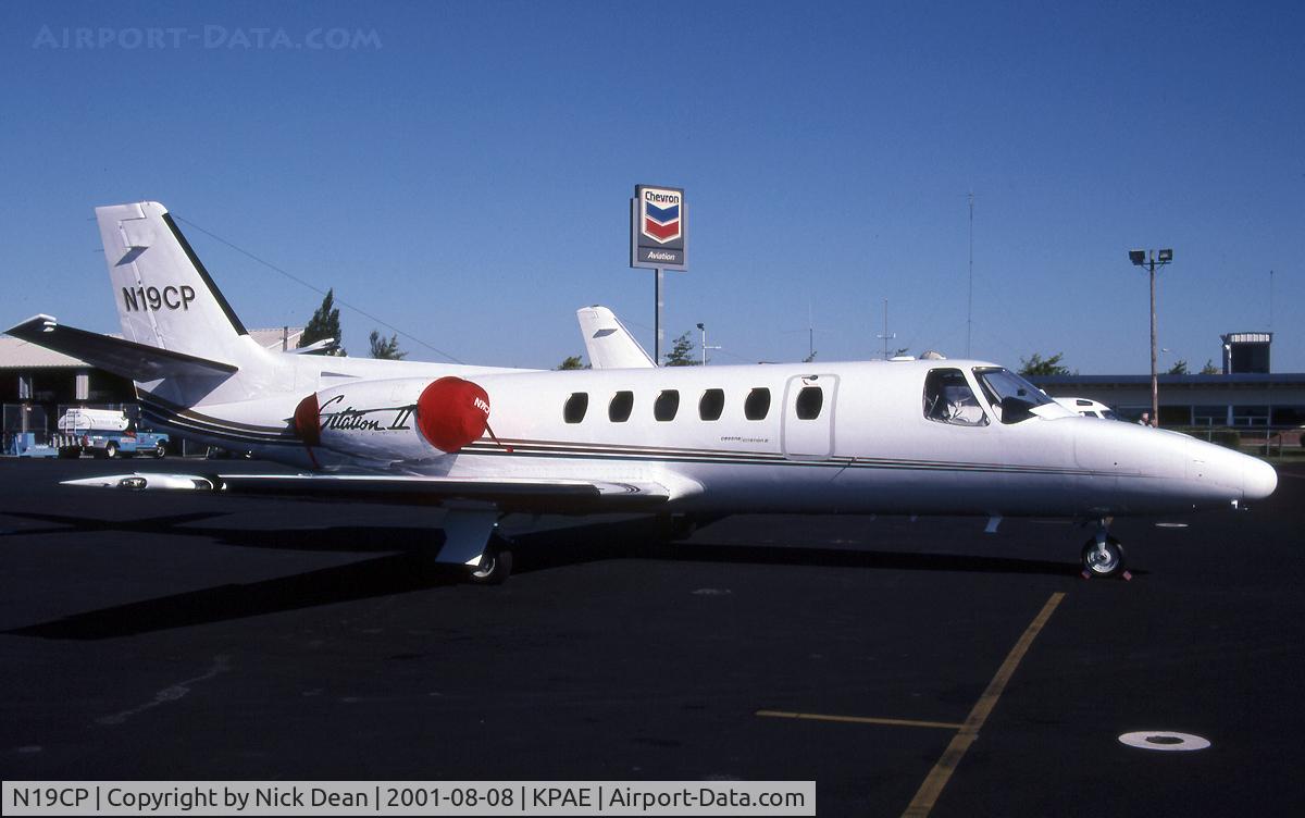 N19CP, 1999 Cessna 550 C/N 550-0003, KPAE