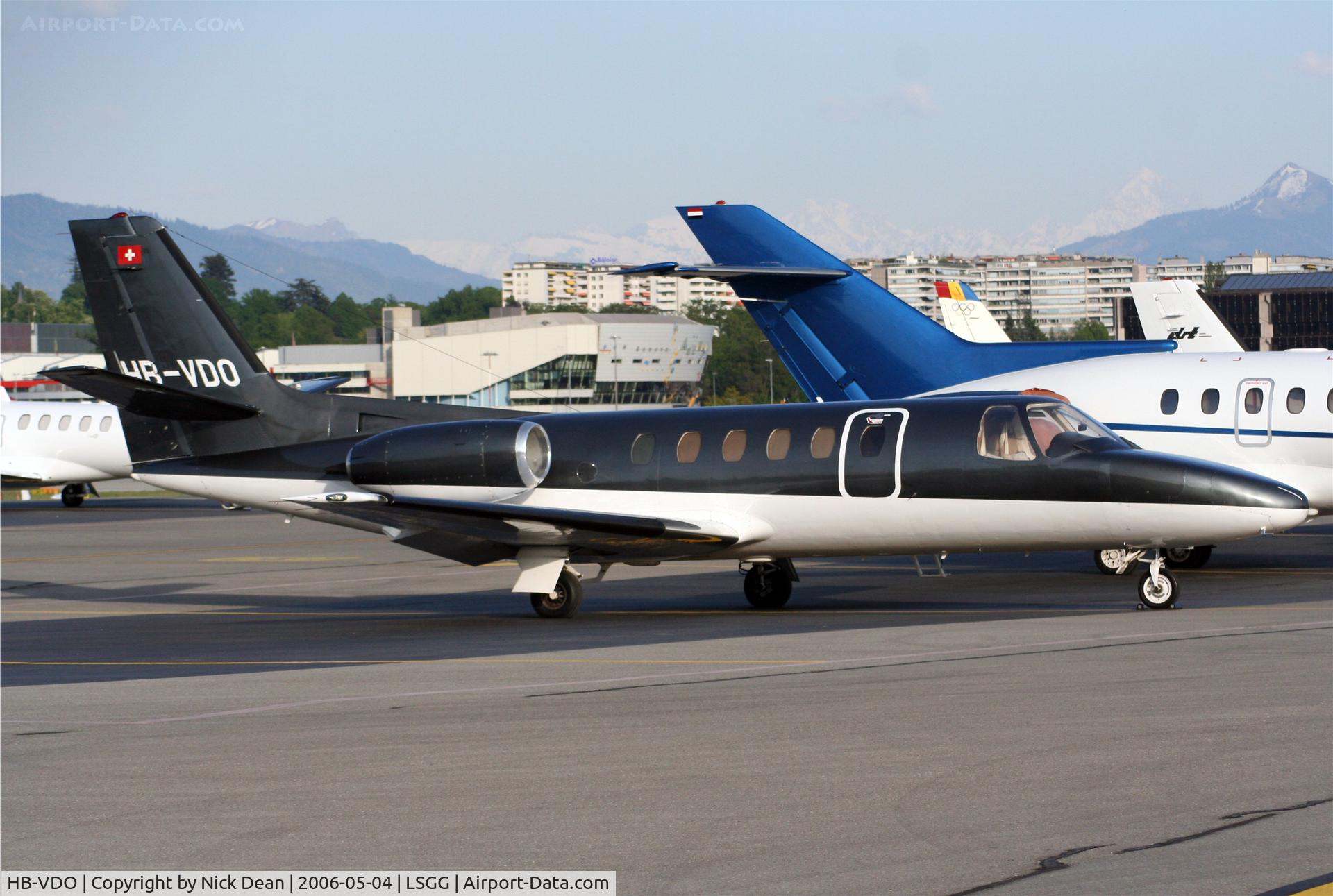 HB-VDO, 1979 Cessna 551 Citation II/SP C/N 551-0133, LSGG