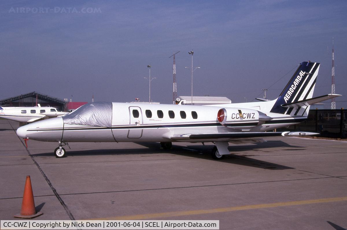 CC-CWZ, 1979 Cessna 551 Citation II C/N 551-0141, SCEL (Also applicable to this airframe is C/N 550-0093)