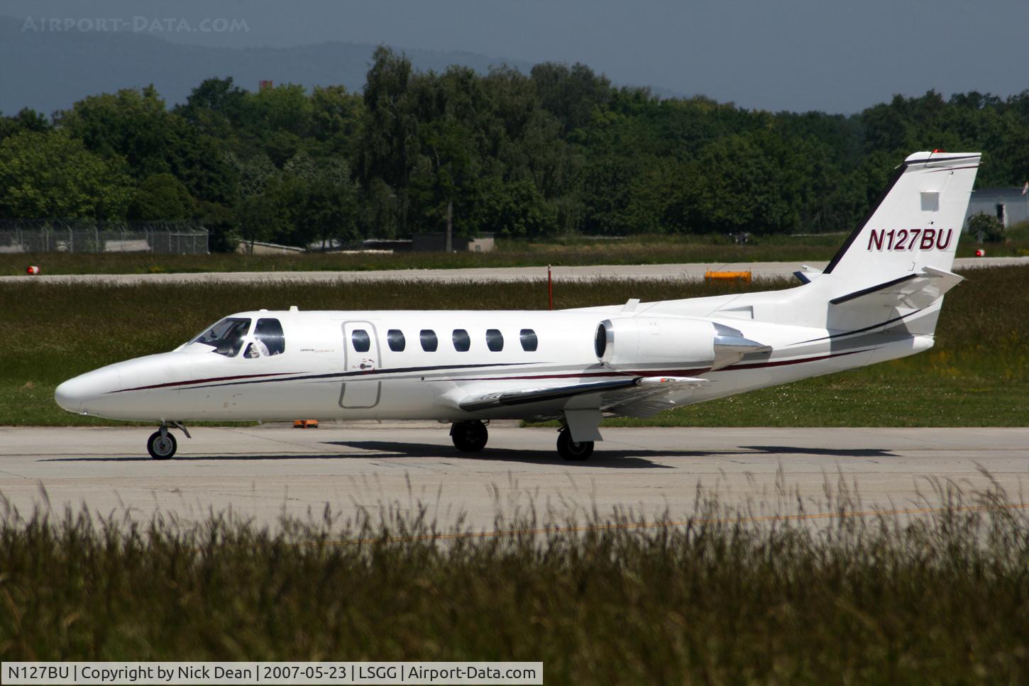 N127BU, 1980 Cessna 551 Citation II/SP C/N 551-0179, LSGG