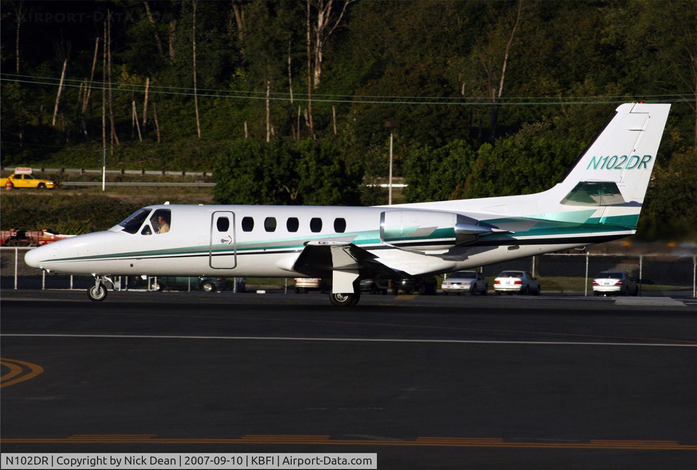 N102DR, 1982 Cessna 551 C/N 551-0436, KBFI