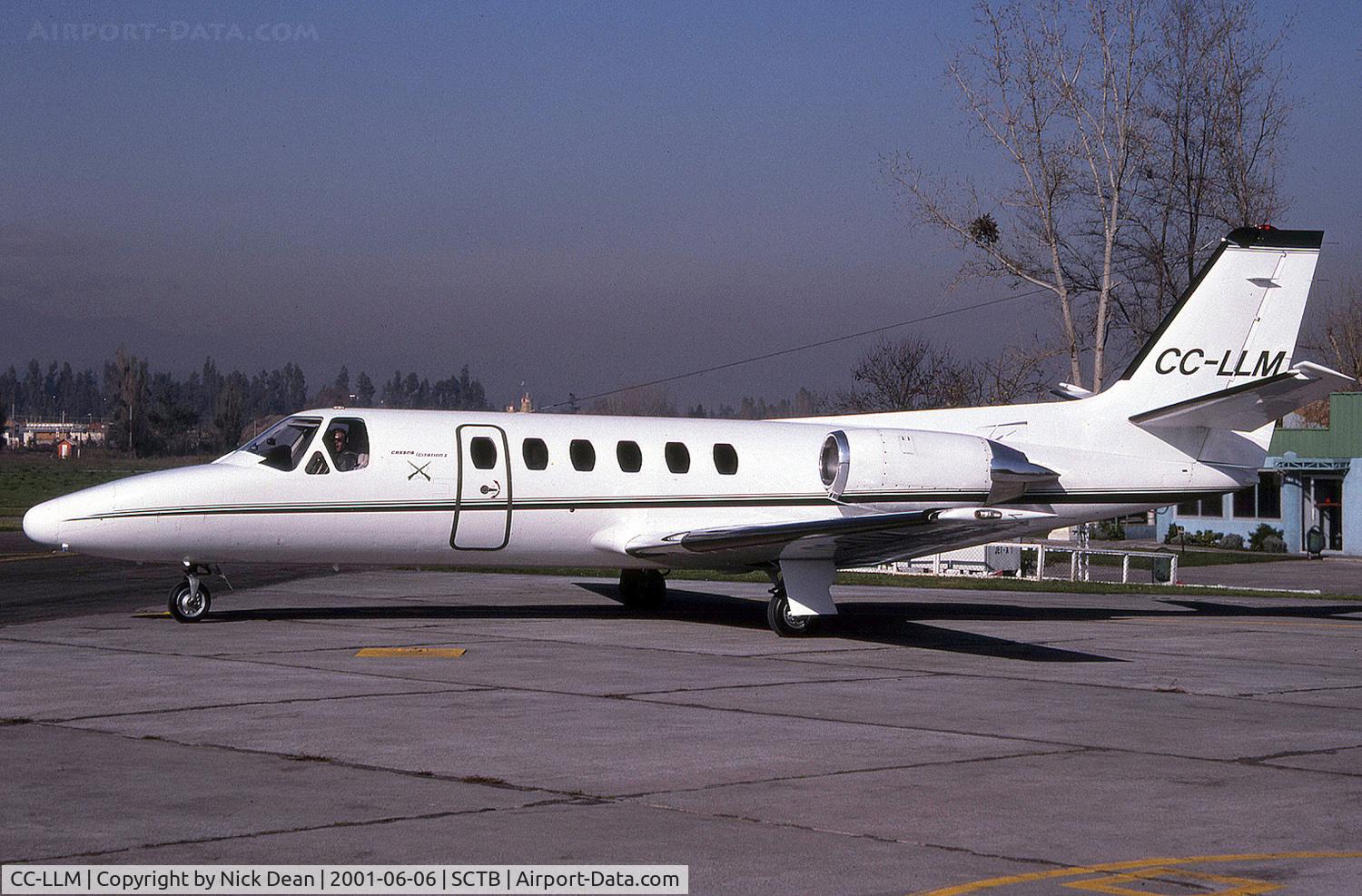 CC-LLM, 1983 Cessna 551 Citation II C/N 551-0481, SCTB Tobolaba airport