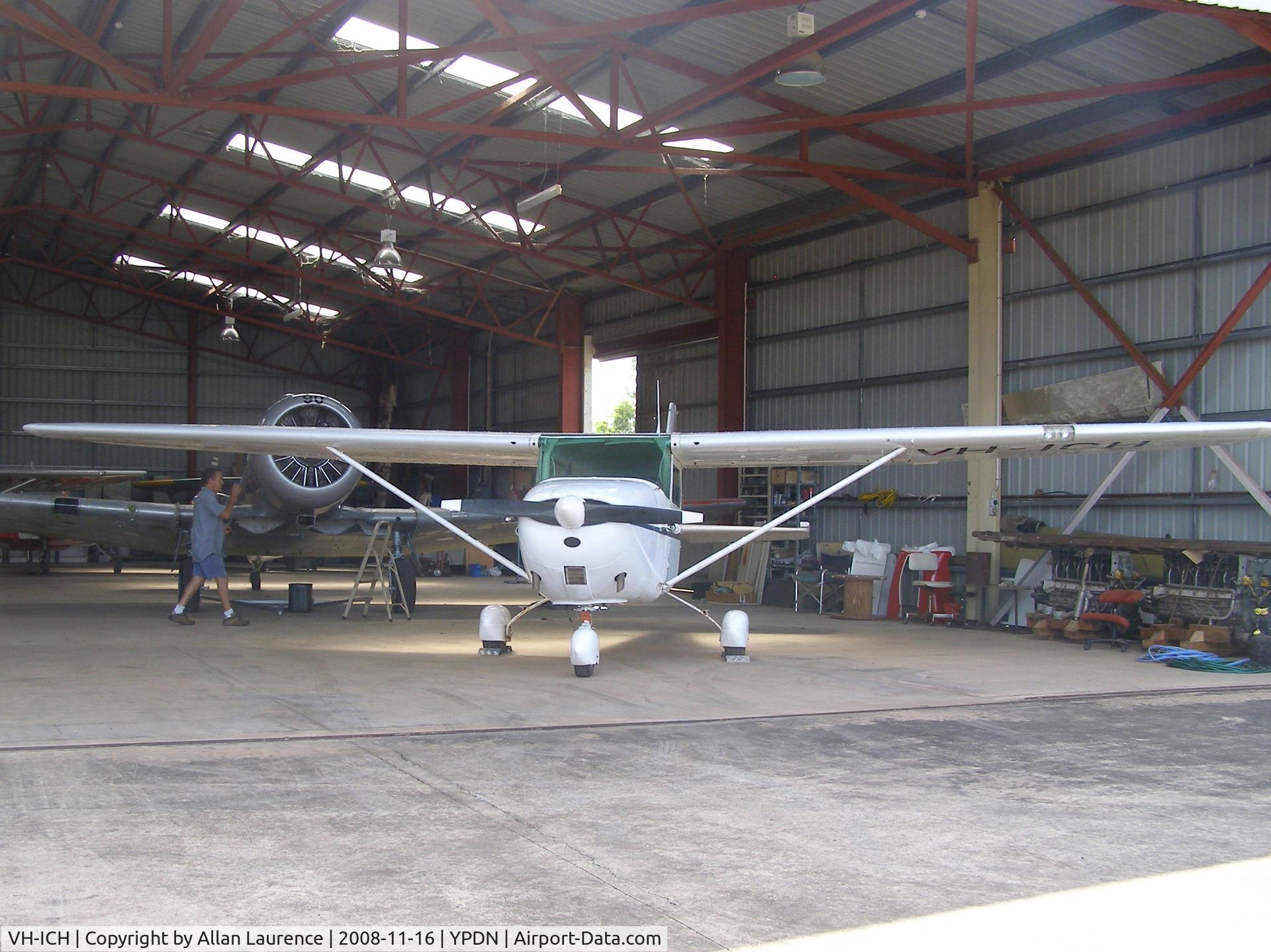 VH-ICH, 1961 Cessna 172B C/N 17248255, VH-ICH resident in Aerobatic & Warbirds Hanger, Darwin, Northern Territory, Australia