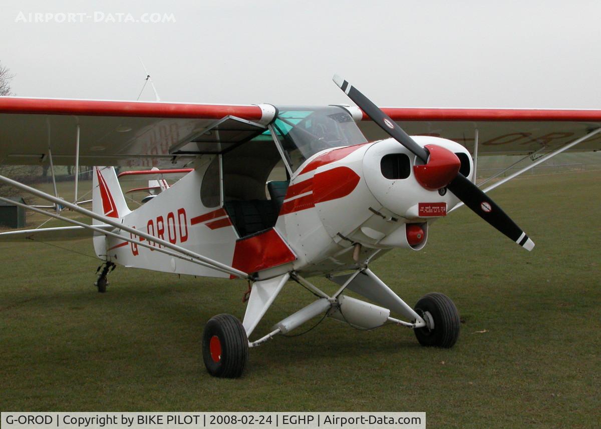 G-OROD, 1962 Piper PA-18-150 Super Cub C/N 18-7856, IMMACULATE SUPER CUB