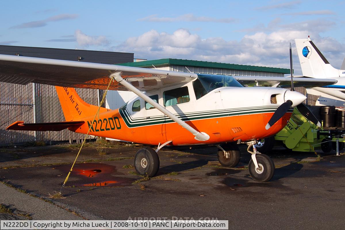 N222DD, 1980 Cessna U206G Stationair C/N U20605600, At Anchorage