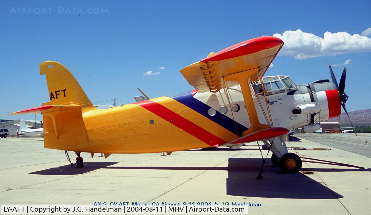 LY-AFT, Antonov An-2 C/N 1G178-16, Antonov AN-2 at Mojave CA Airport