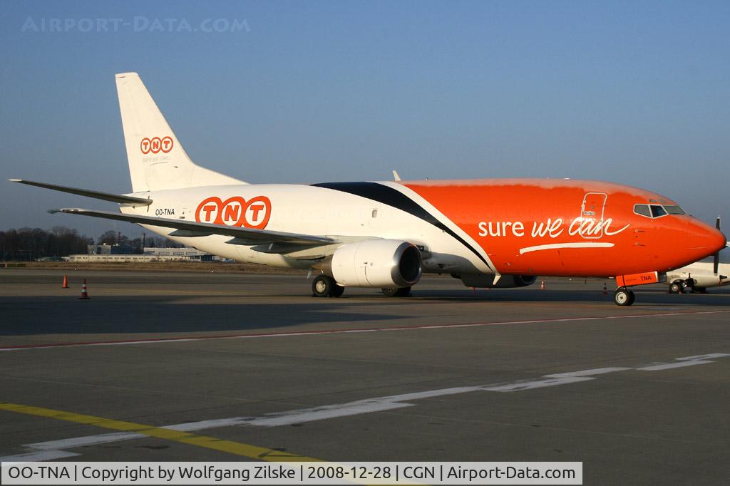OO-TNA, 1986 Boeing 737-3T0F C/N 23569, visitor