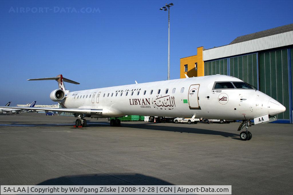 5A-LAA, 2007 Bombardier CRJ-900ER (CL-600-2D24) C/N 15120, visitor