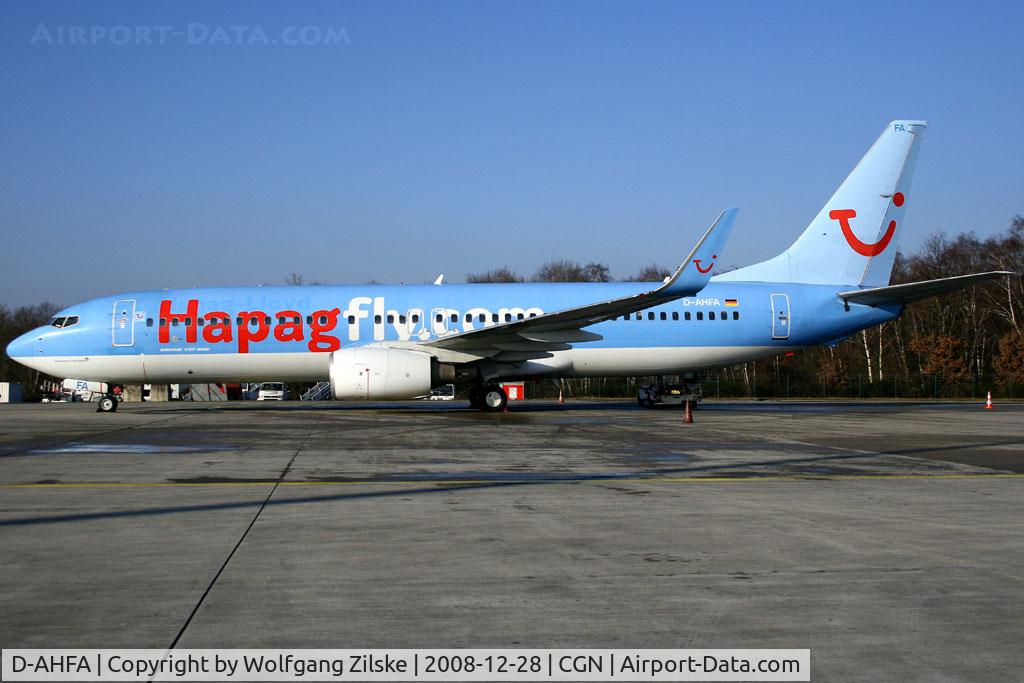 D-AHFA, 1997 Boeing 737-8K5 C/N 27981, visitor
