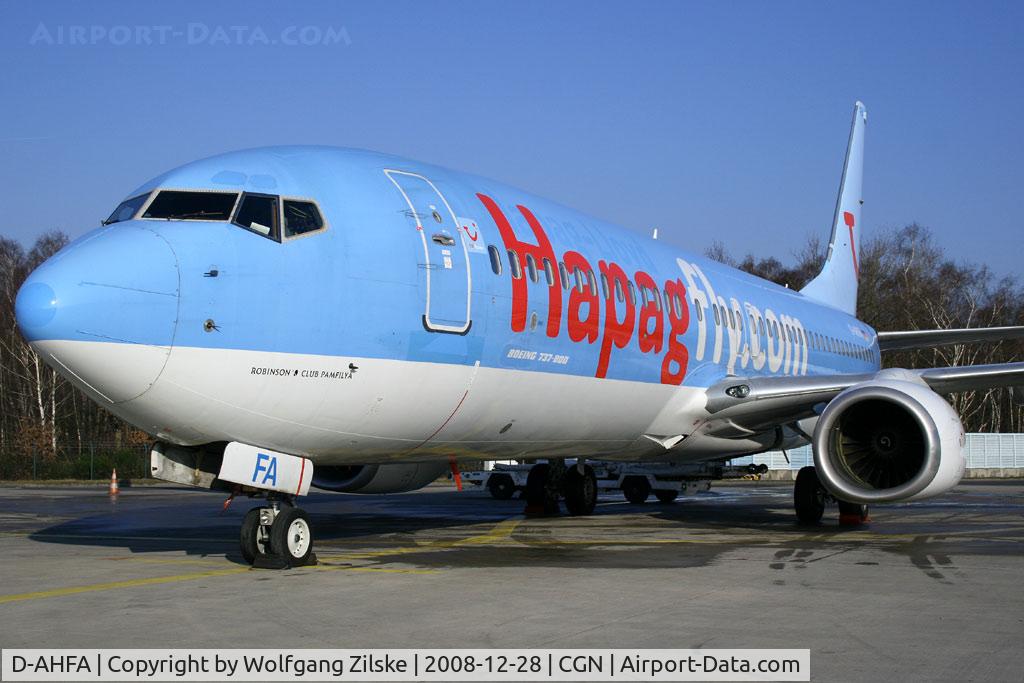 D-AHFA, 1997 Boeing 737-8K5 C/N 27981, visitor