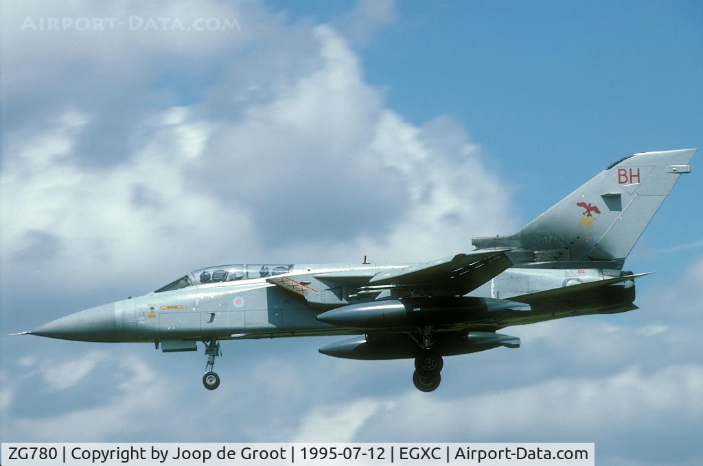 ZG780, 1992 Panavia Tornado F.3 C/N 912/AS141/3453, In 1995 29 Sq was still active as a Tornado unit.