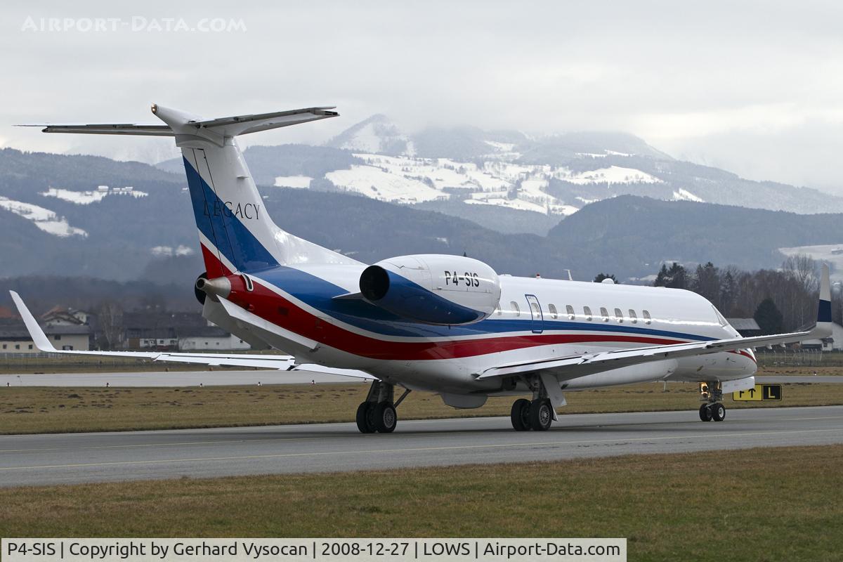 P4-SIS, Embraer EMB-135BJ Legacy C/N 14500586, winter opening 2008