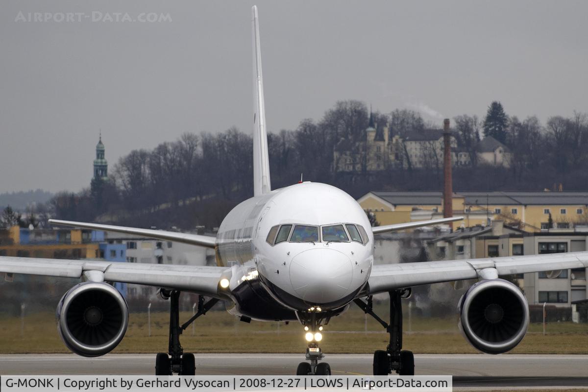 G-MONK, 1988 Boeing 757-2T7 C/N 24105, winter opening 2008