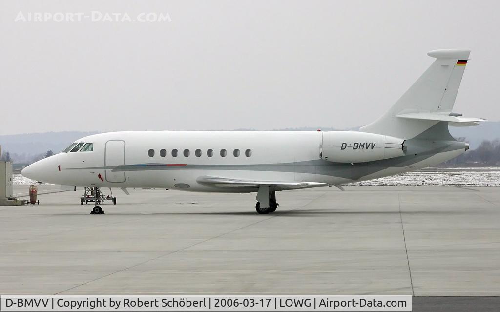 D-BMVV, 2005 Dassault Falcon 2000EX C/N 42, Flight to GRZ/LOWG