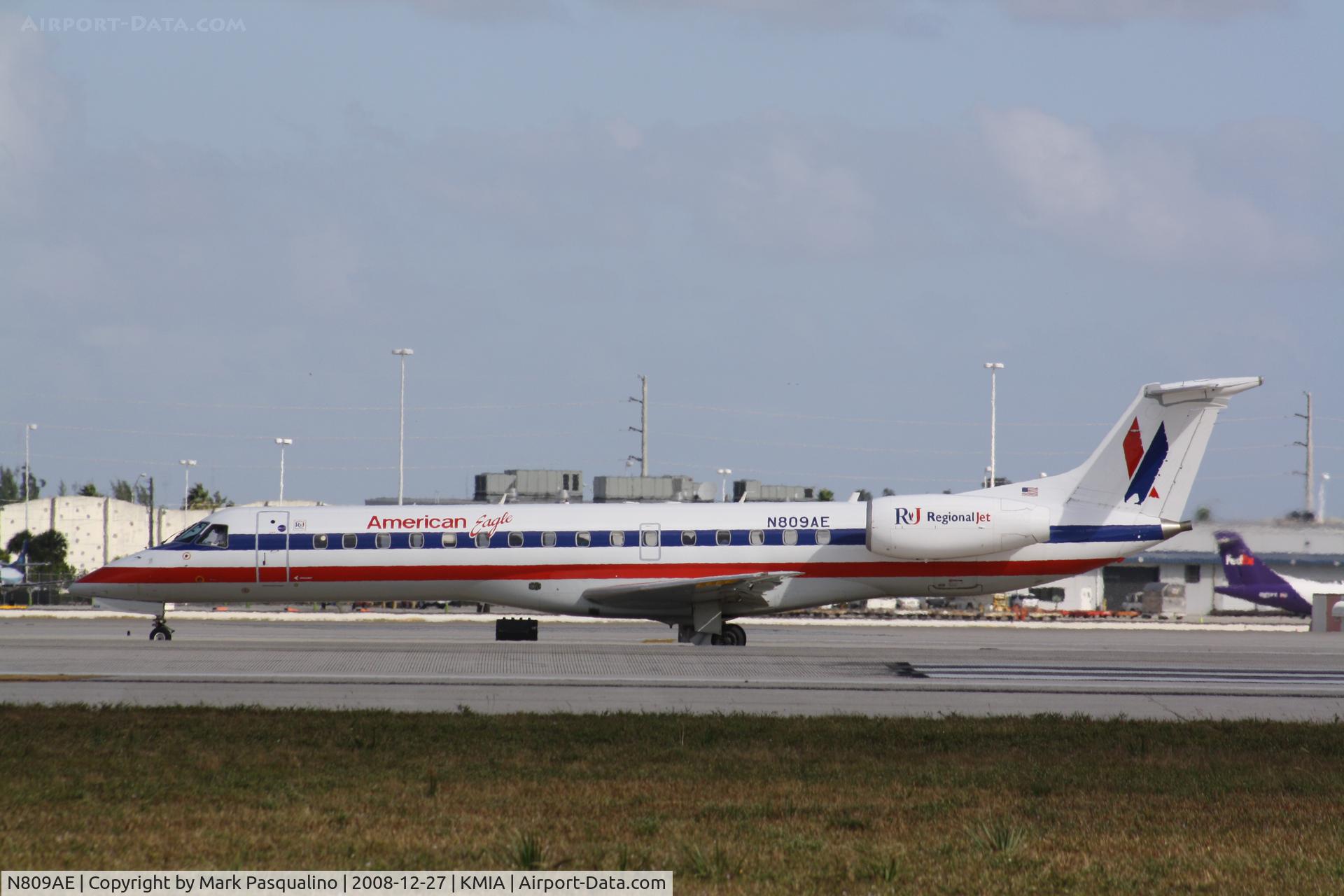 N809AE, 2001 Embraer ERJ-140LR (EMB-135KL) C/N 145521, EMB-135KL