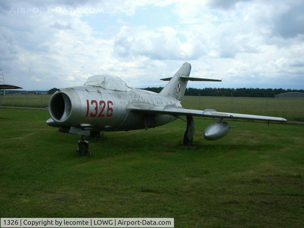 1326, PZL-Mielec Lim-2 (MiG-15bis) C/N 1B13-026, LiM-2: Polish version of the MiG-15