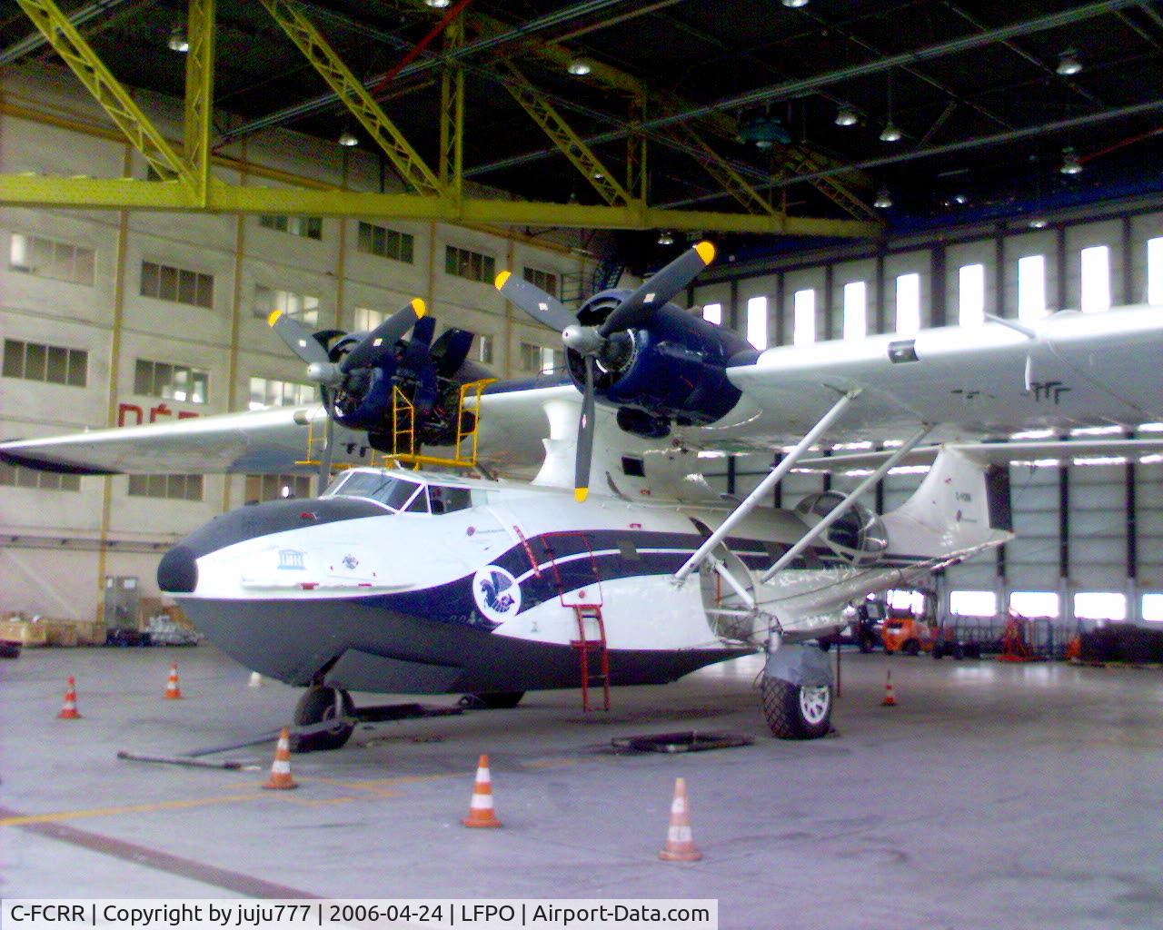 C-FCRR, 1942 Boeing PBY-5A Catalina C/N 9767, on maitenance at Orly