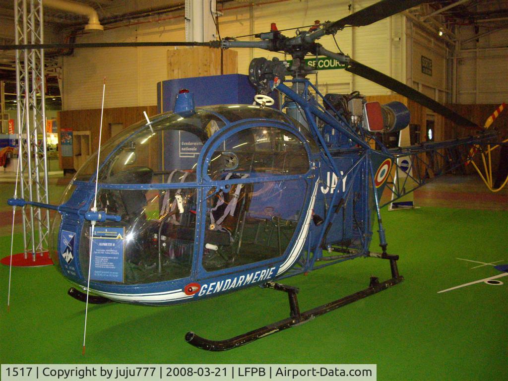 1517, Sud SE-3130 Alouette II C/N 1517, on display at model kik show 2008