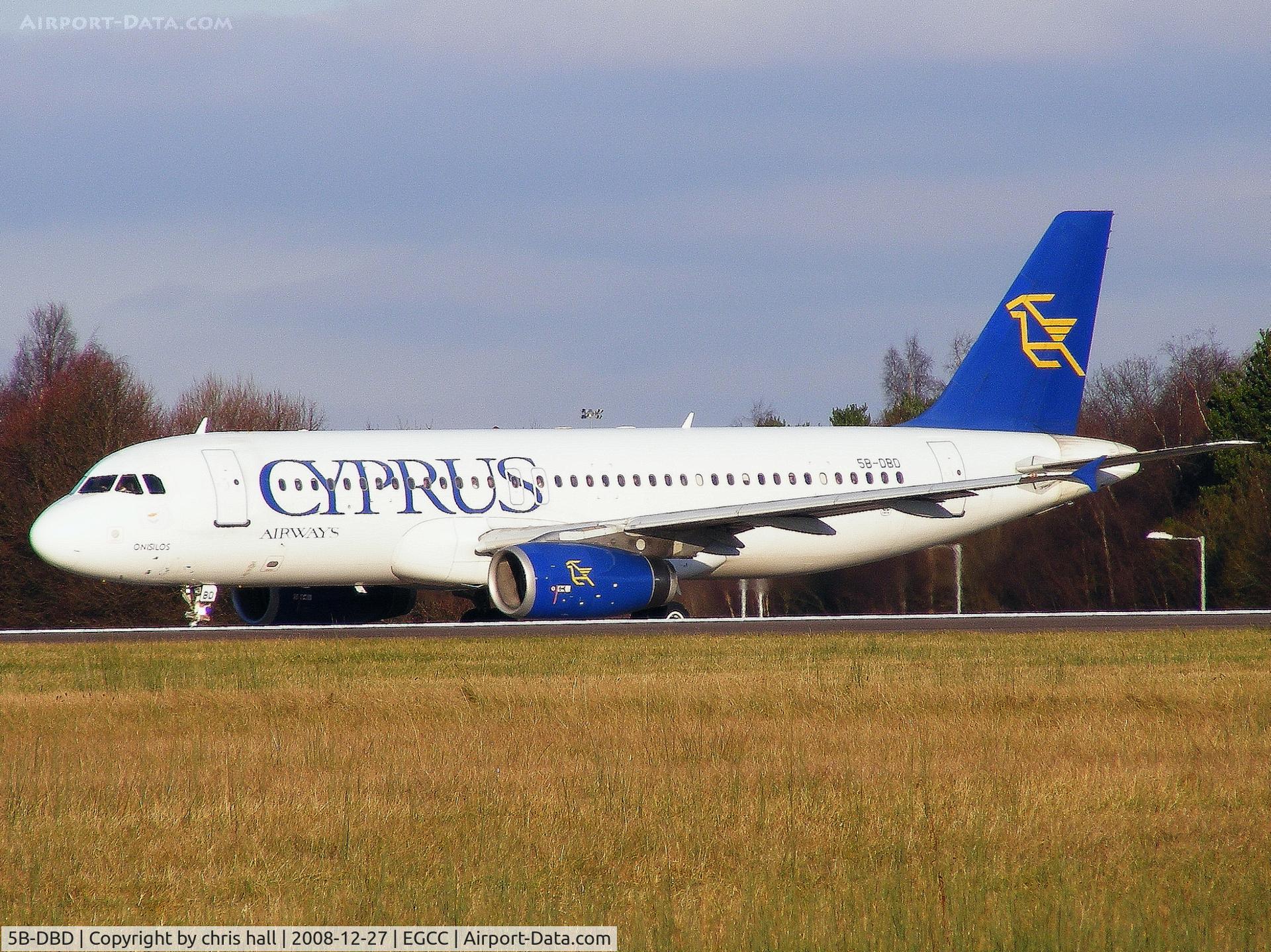 5B-DBD, 1992 Airbus A320-231 C/N 316, Cyprus Airways