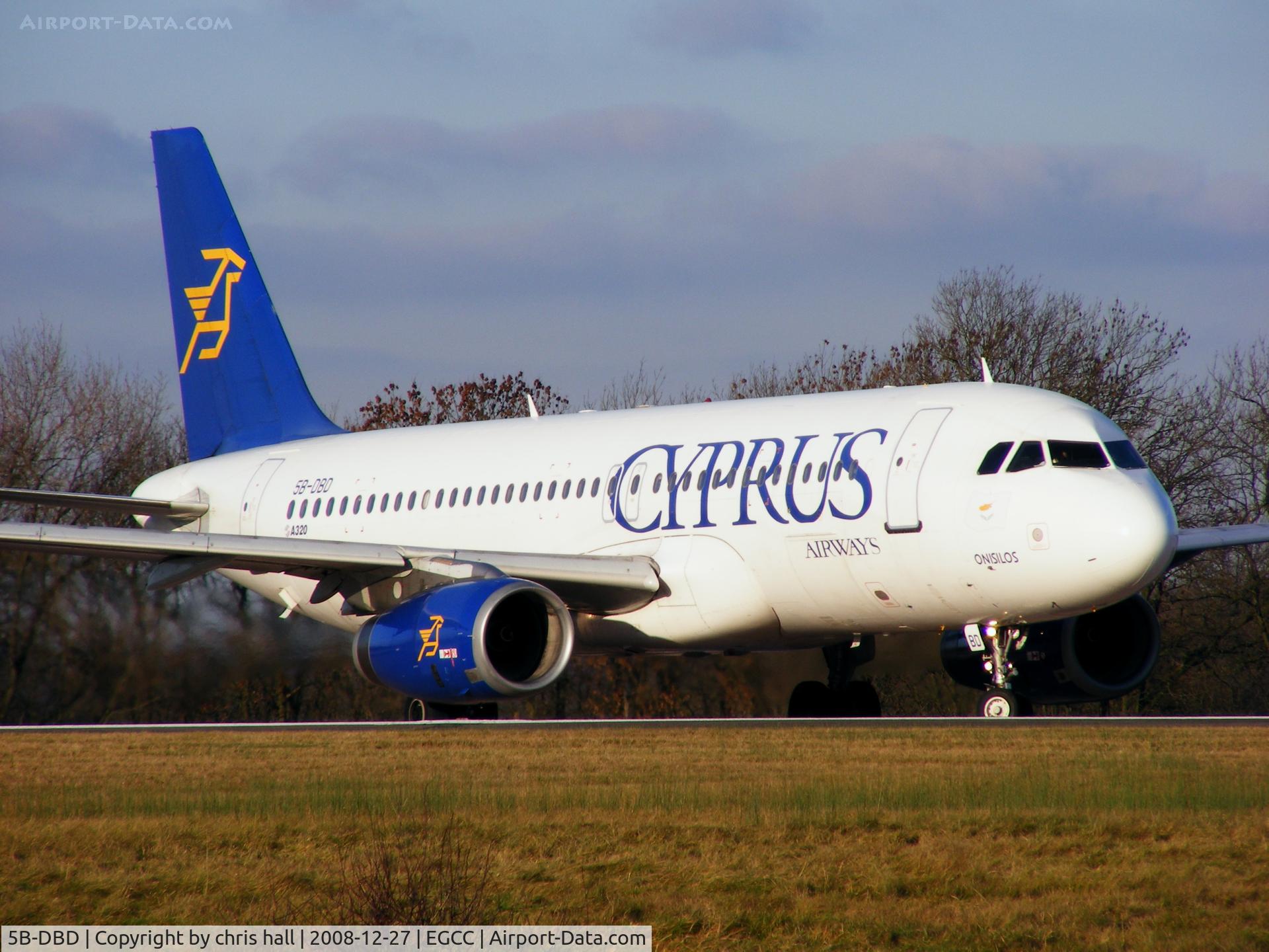 5B-DBD, 1992 Airbus A320-231 C/N 316, Cyprus Airways
