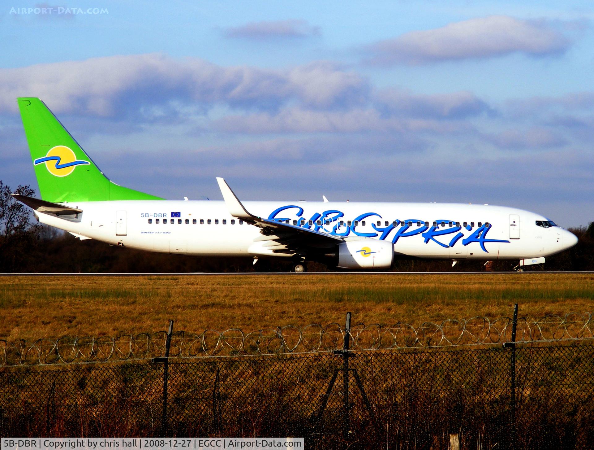 5B-DBR, 2007 Boeing 737-8Q8 C/N 30720, Eurocypria