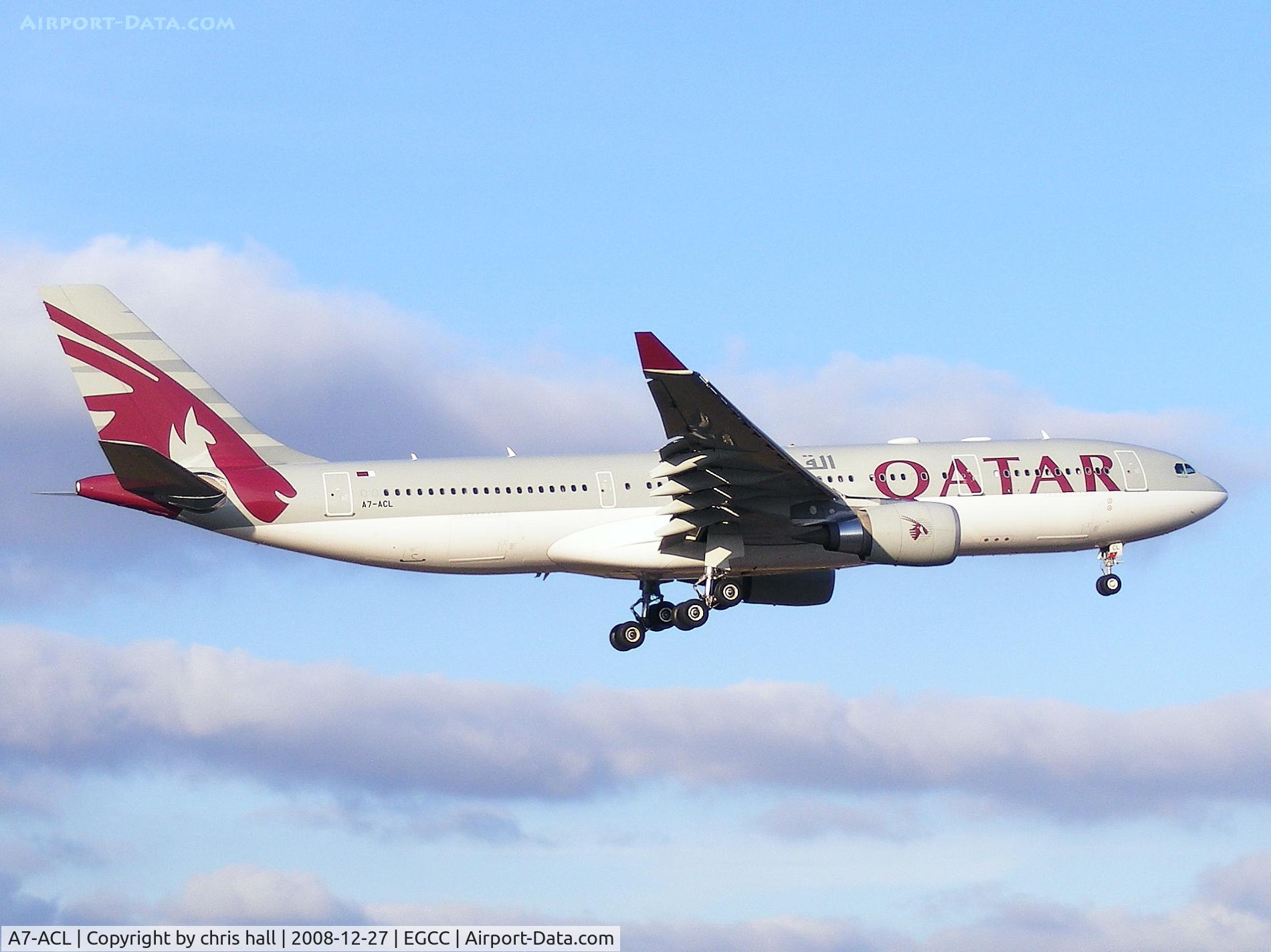 A7-ACL, 2007 Airbus A330-202 C/N 820, Qatar Airways