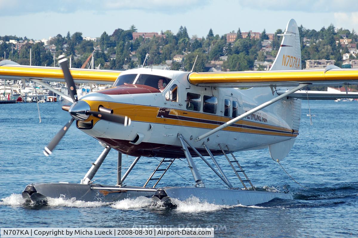 N707KA, De Havilland Canada DHC-3 Otter C/N 106, At Lake Washington, Seattle, WA