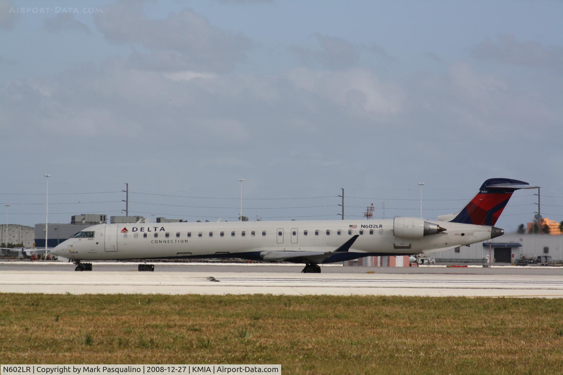 N602LR, 2008 Bombardier CRJ-900ER (CL-600-2D24) C/N 15151, CL600-2D24