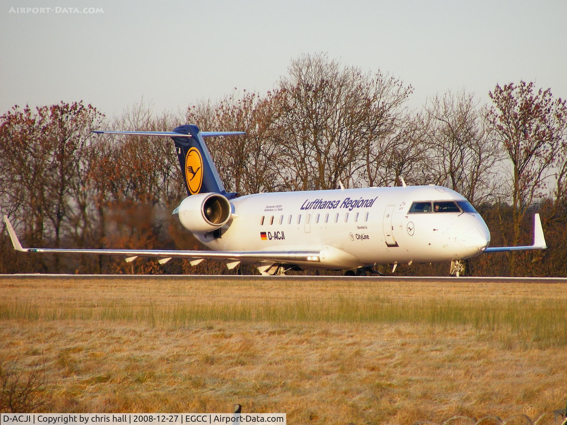 D-ACJI, 1998 Canadair CRJ-100LR (CL-600-2B19) C/N 7282, Lufthansa Regional operated by CityLine