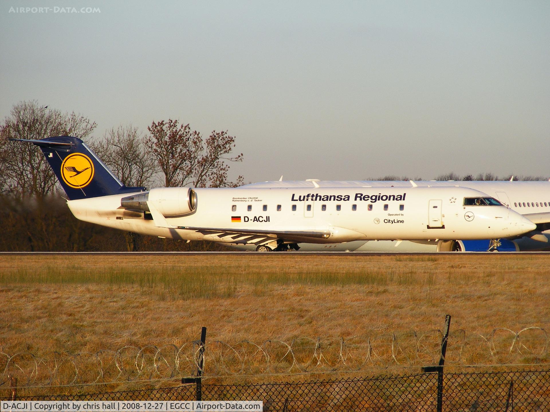 D-ACJI, 1998 Canadair CRJ-100LR (CL-600-2B19) C/N 7282, Lufthansa Regional operated by CityLine