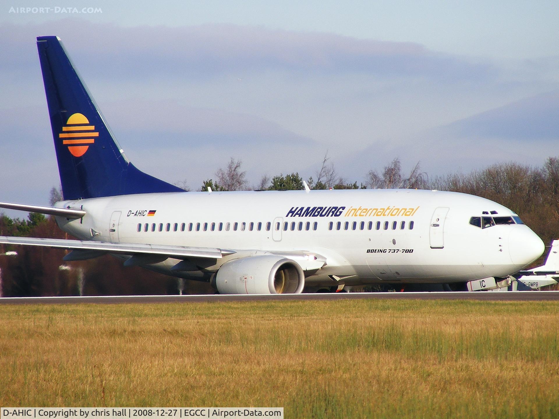 D-AHIC, 2001 Boeing 737-7BK C/N 30617, Hamburg International