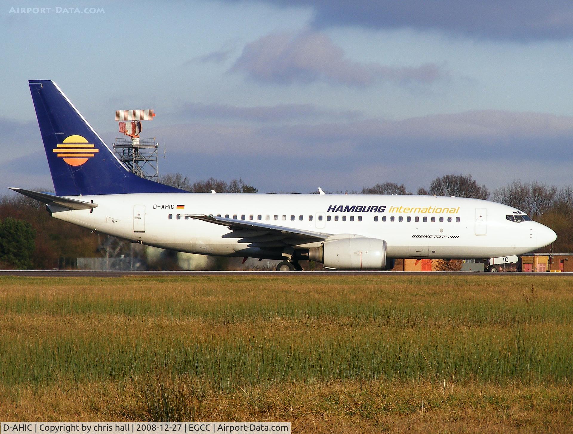 D-AHIC, 2001 Boeing 737-7BK C/N 30617, Hamburg International
