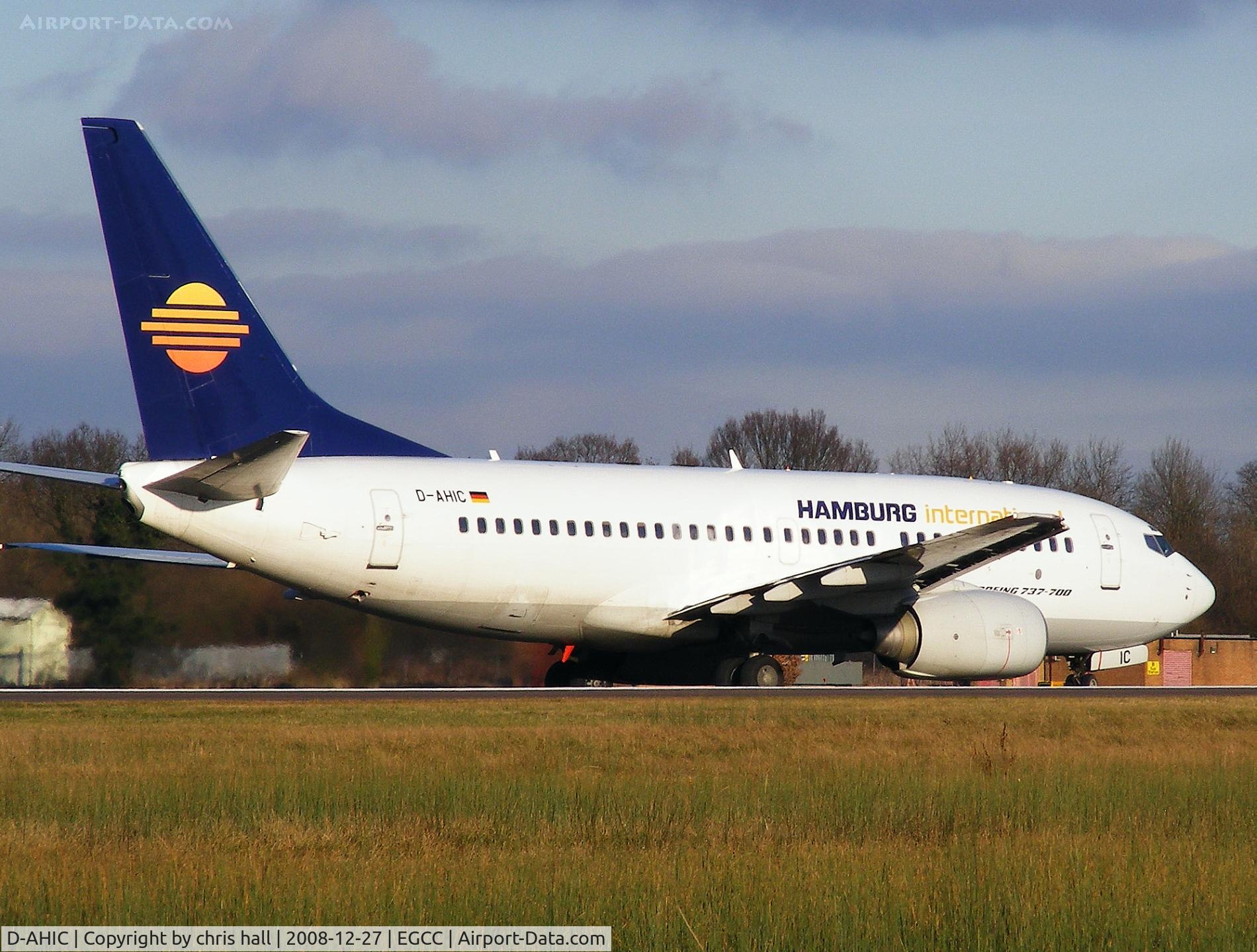 D-AHIC, 2001 Boeing 737-7BK C/N 30617, Hamburg International