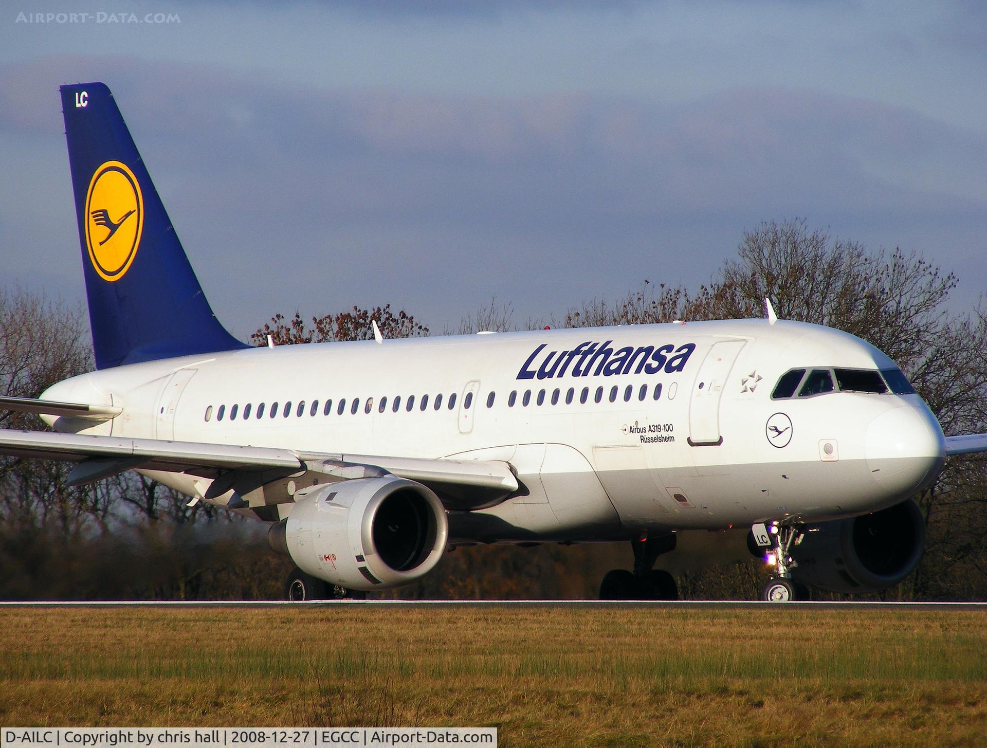 D-AILC, 1996 Airbus A319-114 C/N 616, Lufthansa