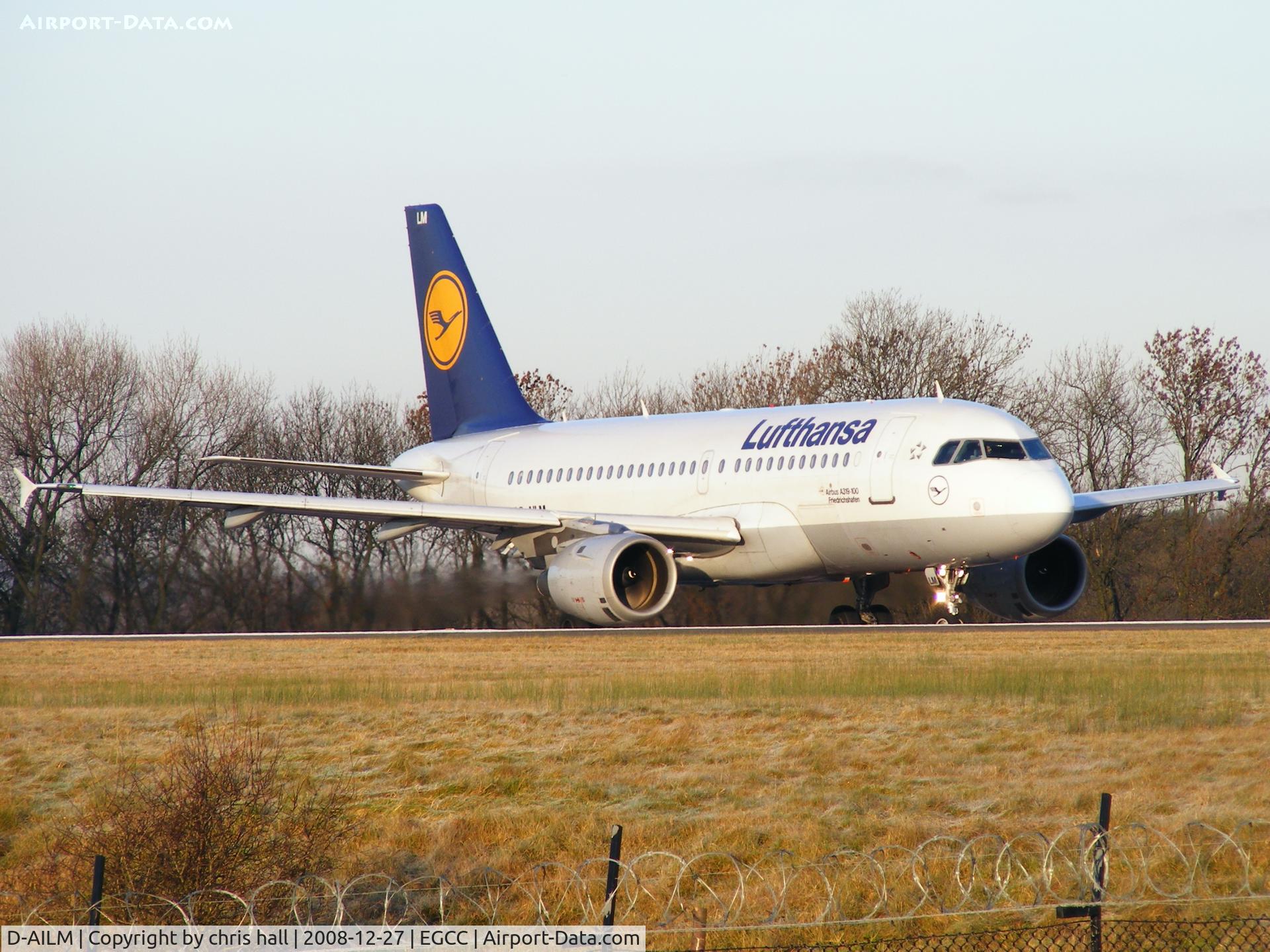 D-AILM, 1997 Airbus A319-114 C/N 694, Lufthansa