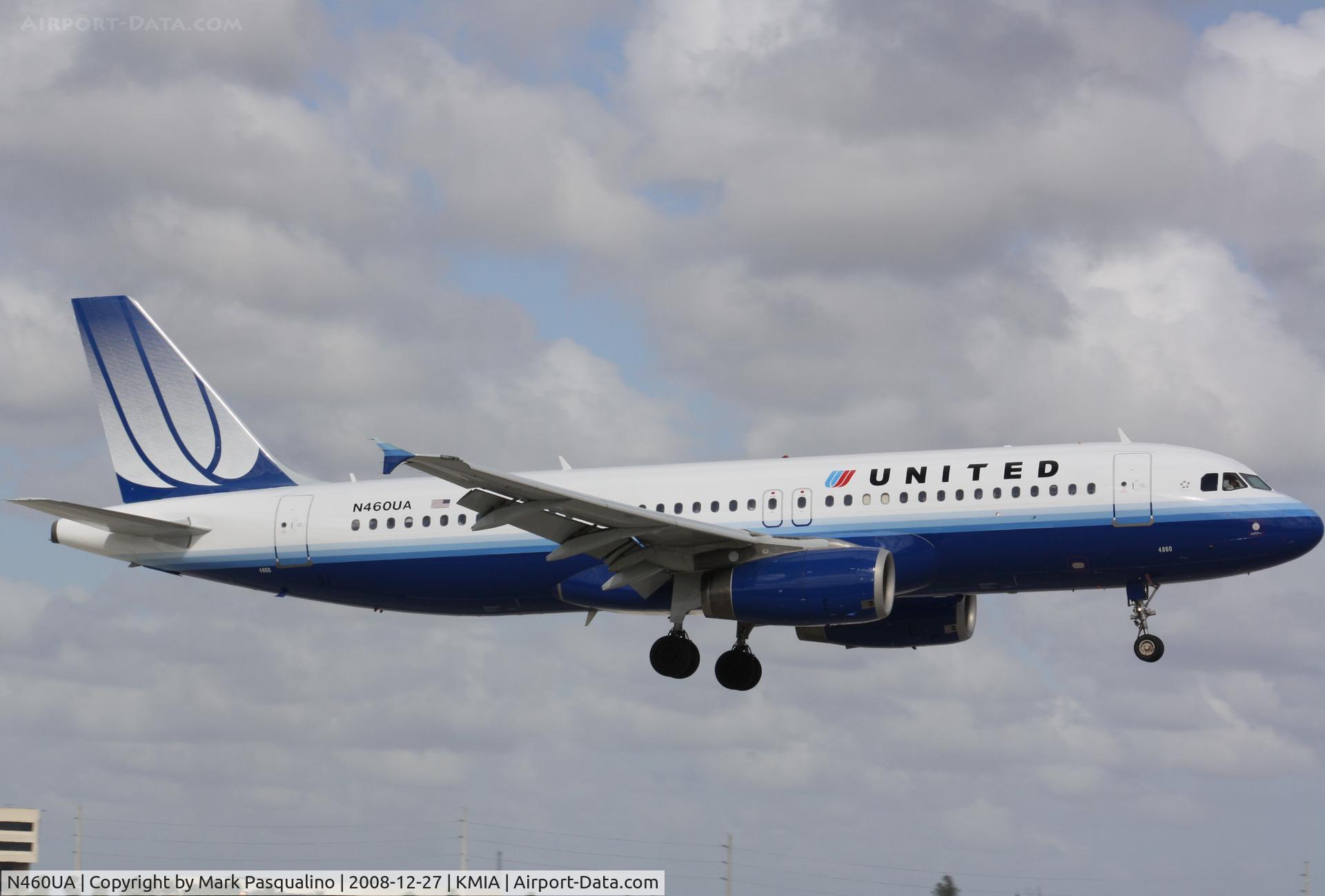 N460UA, 2000 Airbus A320-232 C/N 1248, Airbus A320