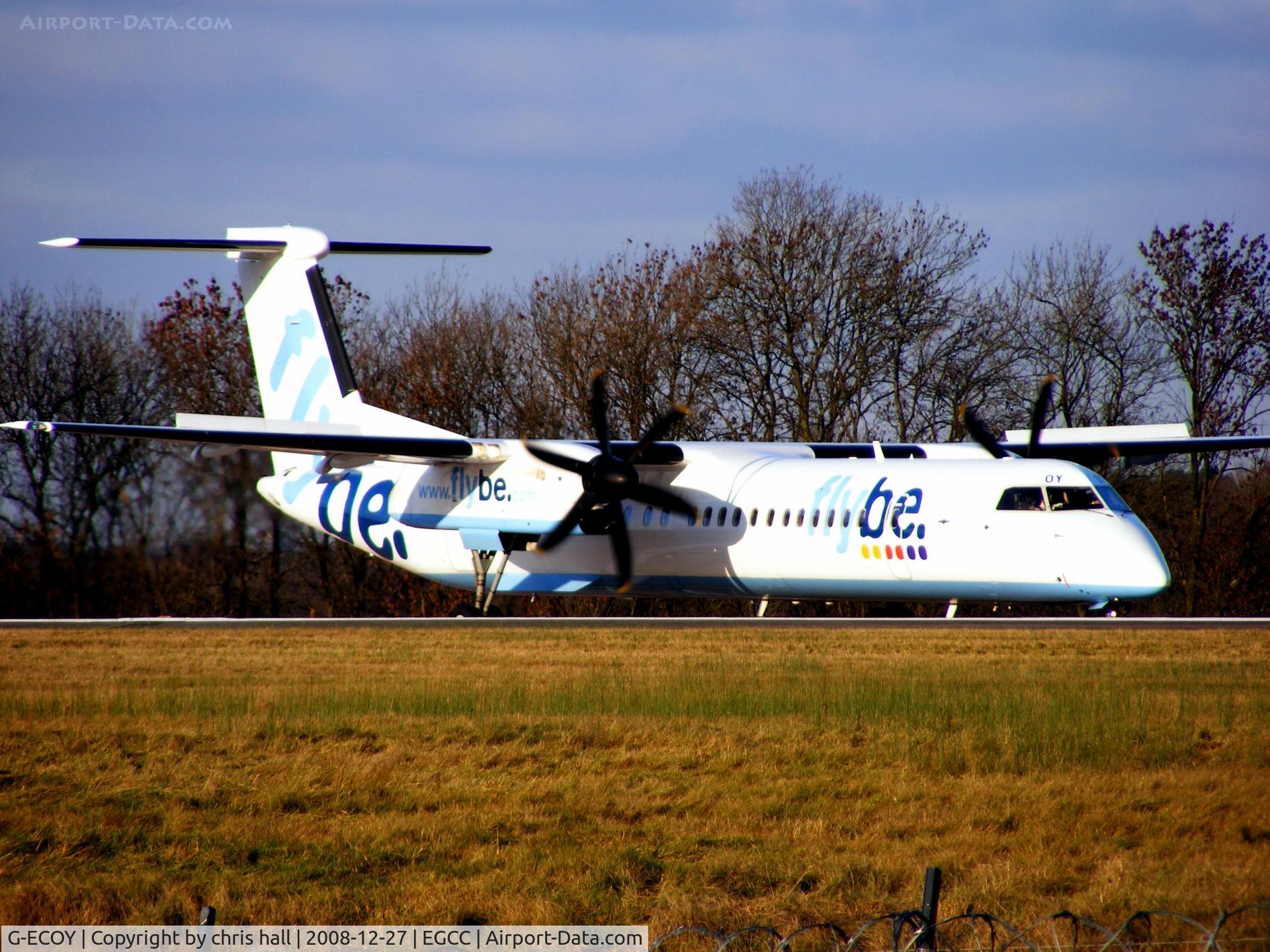 G-ECOY, 2000 De Havilland Canada DHC-8-402Q Dash 8 C/N 4022, flybe