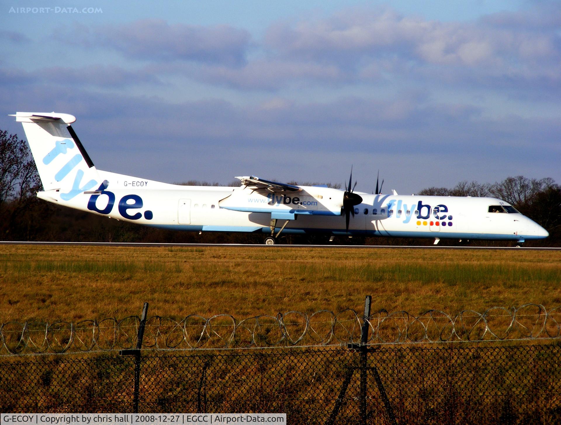 G-ECOY, 2000 De Havilland Canada DHC-8-402Q Dash 8 C/N 4022, flybe