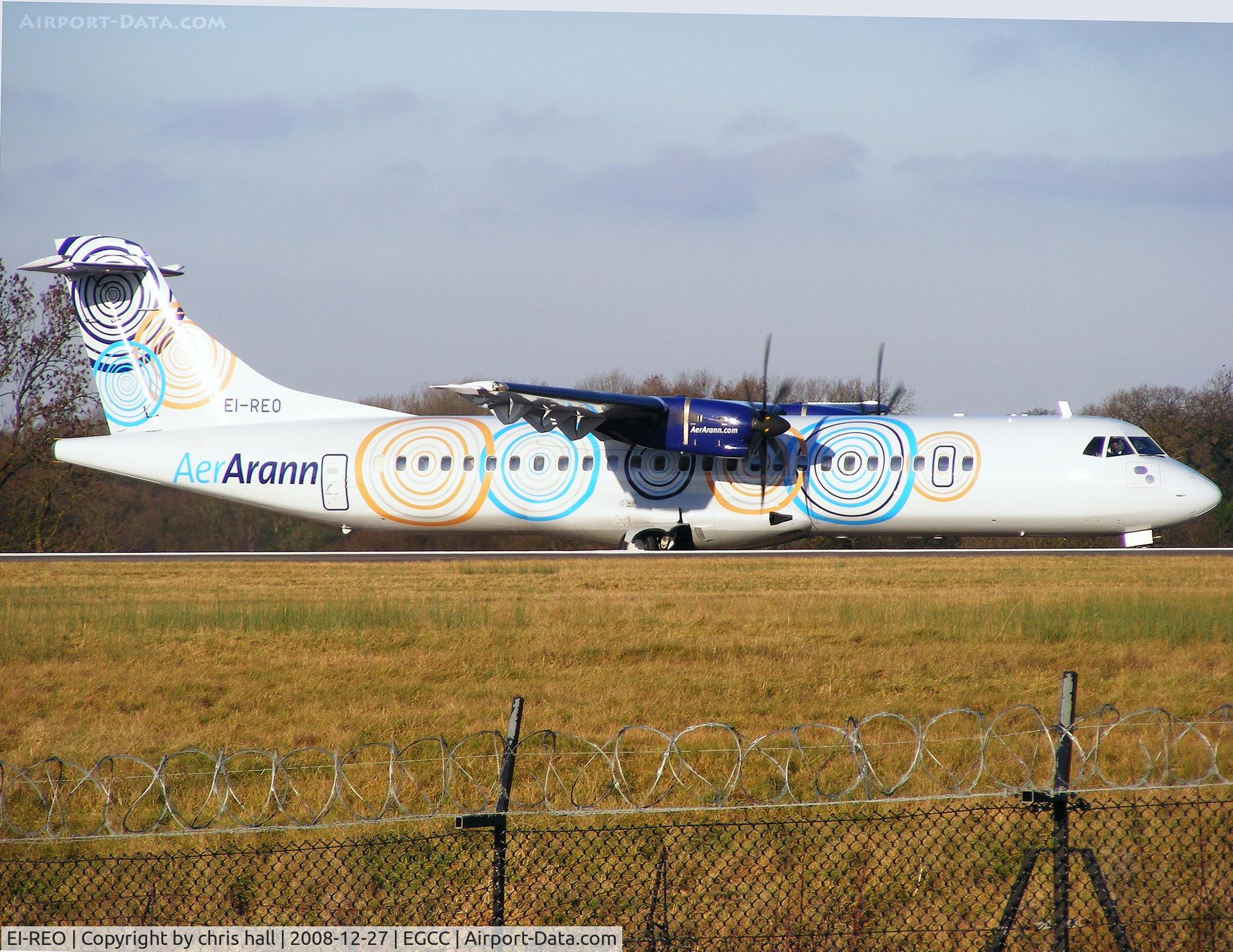 EI-REO, 2008 ATR 72-212A C/N 787, Aer Arann