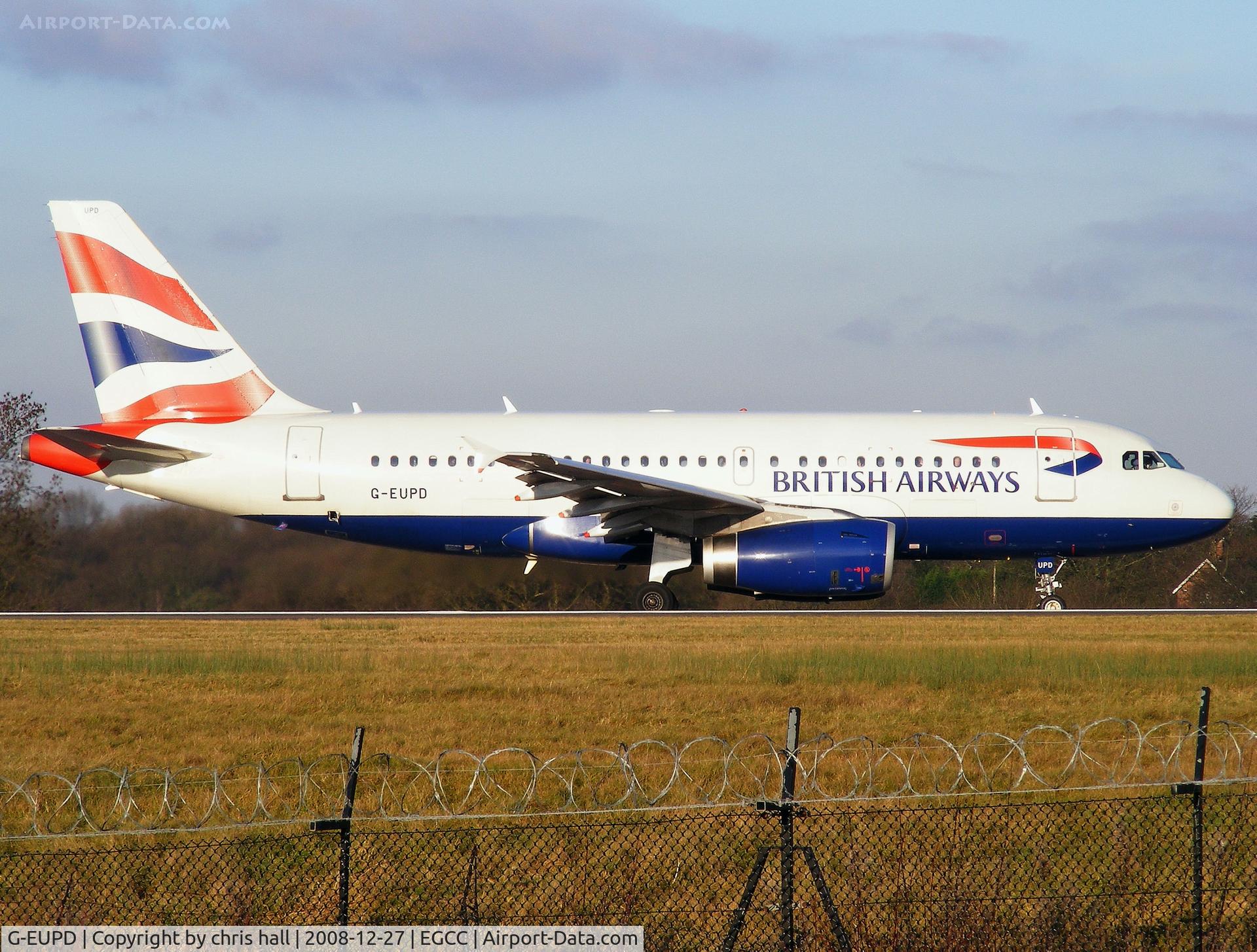 G-EUPD, 1999 Airbus A319-131 C/N 1142, British Airways