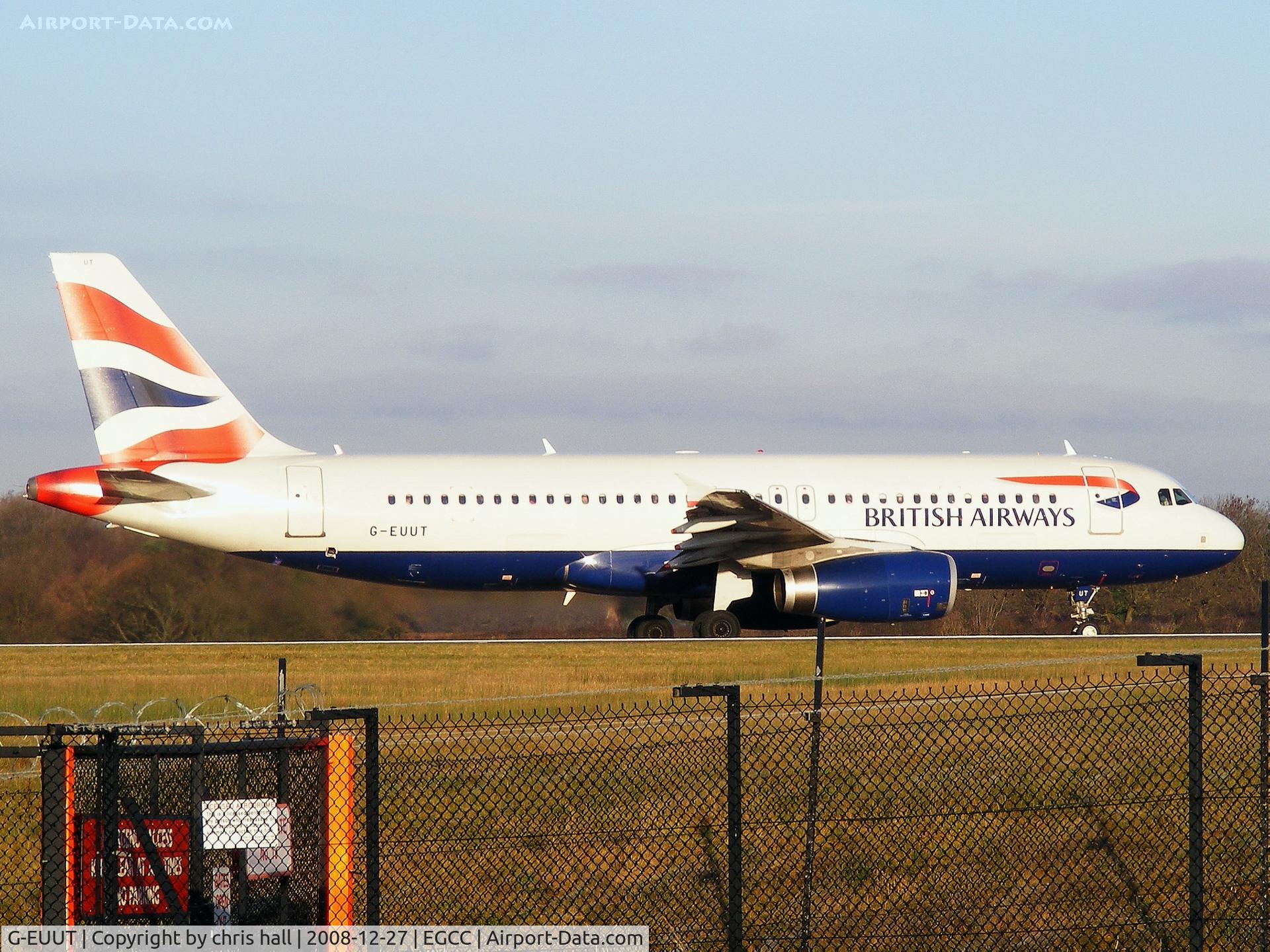 G-EUUT, 2007 Airbus A320-232 C/N 3314, British Airways